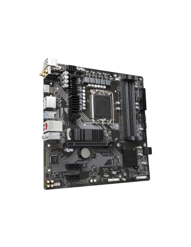GIGABYTE B760M DS3H AX DDR4 Placa base - Soporta CPUs Intel Core de 14ª generación, VRM digital de 6+2+1 fases, hasta 5333MHz DD