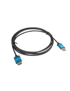Lanberg CA-HDMI-22CU-0010-BK cable HDMI 1 m HDMI tipo A (Estándar) Negro, Azul