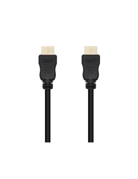 AISENS Cable HDMI V1.4 Alta Velocidad 14+1 CCS, A/M-A/M, Negro, 1.0m