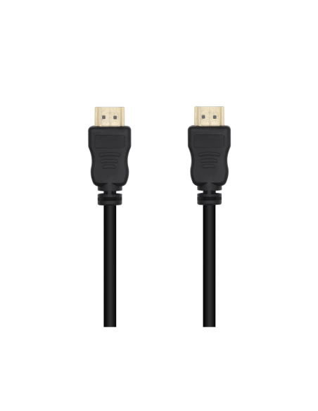 AISENS Cable HDMI V1.4 Alta Velocidad 14+1 CCS, A/M-A/M, Negro, 2.0m