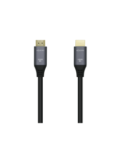 AISENS Cable HDMI V2.1 Ultra Alta Velocidad / HEC 8k@60Hz 48Gbps, A/M-A/M, Gris/Negro, 3.0m 2