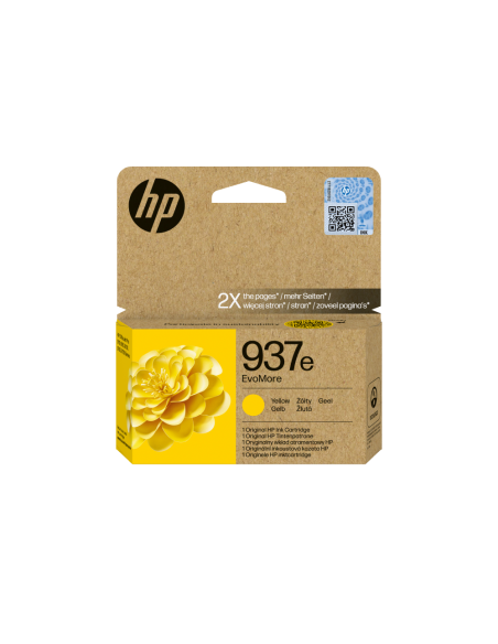 HP Cartucho de Tinta Original EvoMore 937e amarilla
