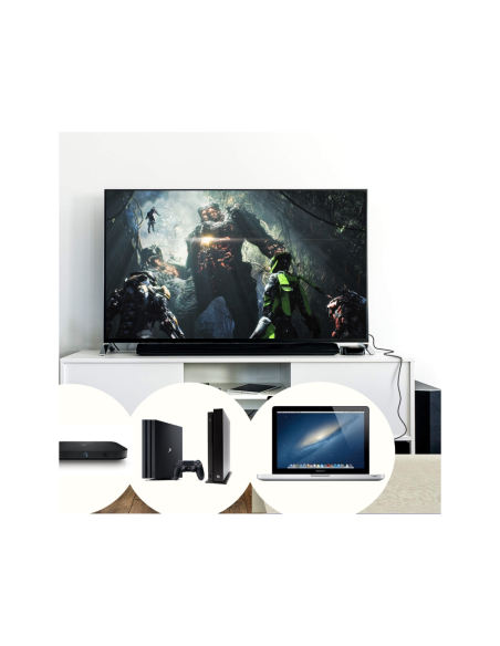 Ewent EC1348 cable HDMI 5 m HDMI tipo A (Estándar) Negro