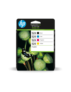 HP Paquete de 4 Cartuchos de Tinta Original 924 CMYK