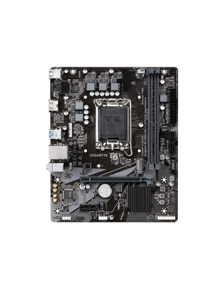 GIGABYTE H610M K DDR4 Placa base - Compatible con procesadores Intel Core 14th Gen CPUs, 3+1+1 Phases Hybrid Power Design, up to