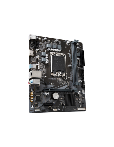 GIGABYTE H610M K DDR4 Placa base - Compatible con procesadores Intel Core 14th Gen CPUs, 3+1+1 Phases Hybrid Power Design, up to
