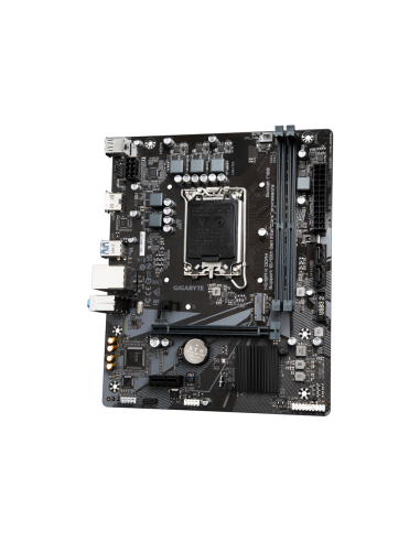 GIGABYTE H610M K DDR4 Placa base - Compatible con procesadores Intel Core 14th Gen CPUs, 3+1+1 Phases Hybrid Power Design, up to