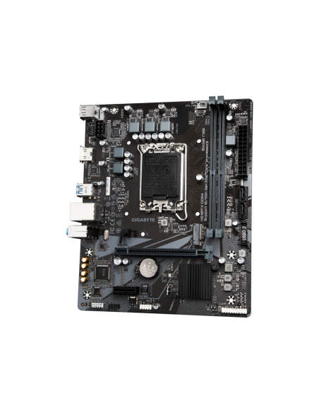 GIGABYTE H610M K DDR4 Placa base - Compatible con procesadores Intel Core 14th Gen CPUs, 3+1+1 Phases Hybrid Power Design, up to