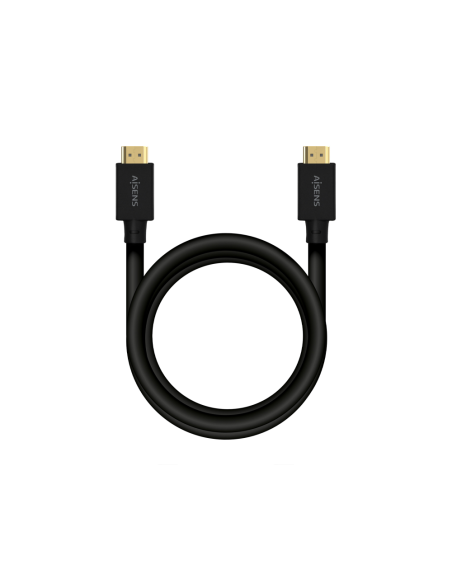 AISENS Cable HDMI V2.1 Ultra Alta Velocidad / Hec 8K@60Hz 48Gbps, A/M-A/M, Negro, 5.0M