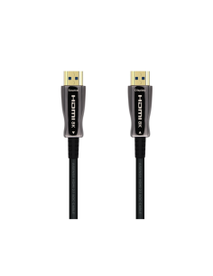 AISENS Cable HDMI V2.1 AOC Ultra Alta Velocidad / HEC 8k@60Hz 4k@120Hz 4:4:4 48Gbps, A/M-A/M, Negro, 50m 2