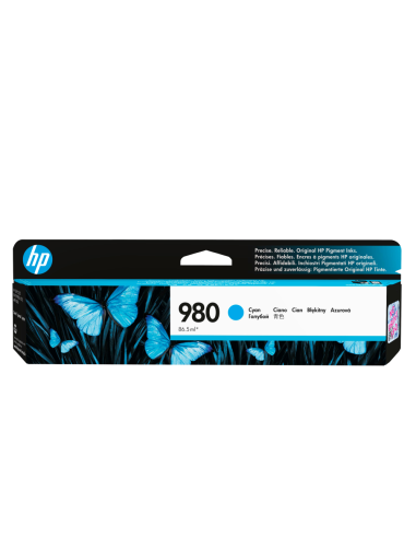 HP Cartucho de tinta original 980 cian