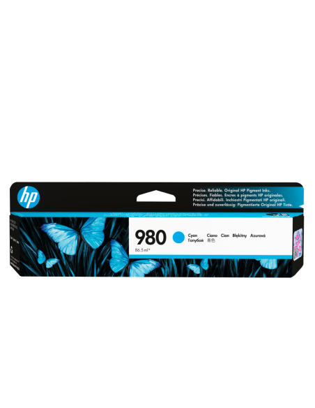 HP Cartucho de tinta original 980 cian