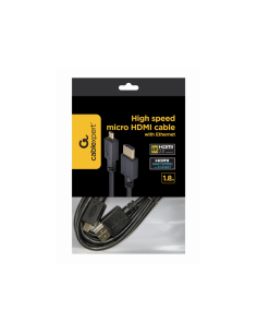 Gembird 1.8m HDMI-M/micro HDMI-M cable HDMI 1,8 m HDMI tipo A (Estándar) HDMI tipo D (Micro) Negro