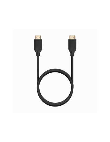 AISENS Cable HDMI V2.0 CCS Premium Alta Velocidad / Hec 4K@60Hz 18Gbps, A/M-A/M, Negro, 1.0m