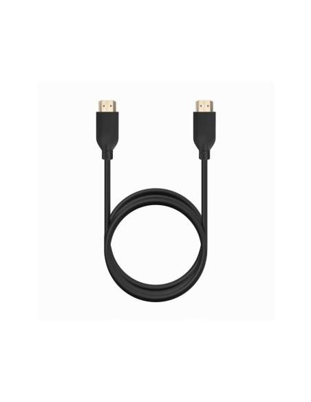 AISENS Cable HDMI V2.0 CCS Premium Alta Velocidad / Hec 4K@60Hz 18Gbps, A/M-A/M, Negro, 2.0m