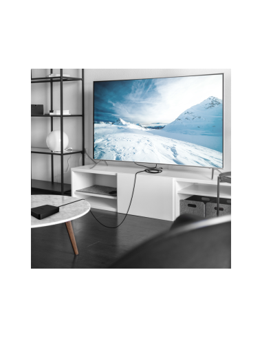 AISENS Cable HDMI V2.0 CCS Premium Alta Velocidad / Hec 4K@60Hz 18Gbps, A/M-A/M, Negro, 2.0m