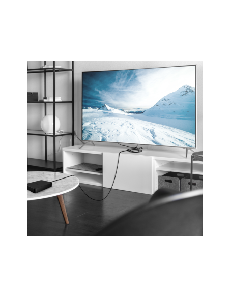 AISENS Cable HDMI V2.0 CCS Premium Alta Velocidad / Hec 4K@60Hz 18Gbps, A/M-A/M, Negro, 2.0m