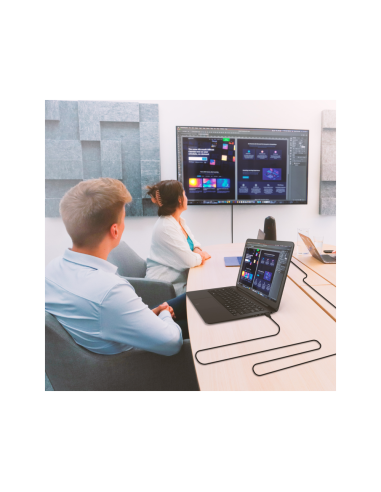 AISENS Cable HDMI V2.0 CCS Premium Alta Velocidad / Hec 4K@60Hz 18Gbps, A/M-A/M, Negro, 5.0m