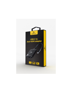 Gembird A-CM-HDMIF2-01 cable HDMI 0,15 m HDMI Type C (Mini) Negro