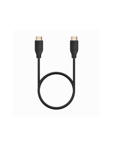 AISENS Cable HDMI V2.0 Premium Alta Velocidad / Hec 4K@60Hz 18Gbps, A/M-A/M, Negro, 0.5m