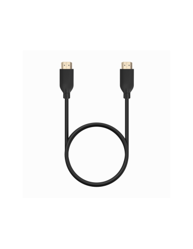 AISENS Cable HDMI V2.0 CCS Premium Alta Velocidad / Hec 4K@60Hz 18Gbps, A/M-A/M, Negro, 0.5m