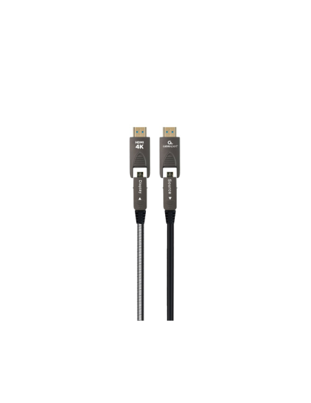 Gembird CCAP-HDMIDD-AOC-10M cable HDMI HDMI Type-A/HDMI Type-D Negro