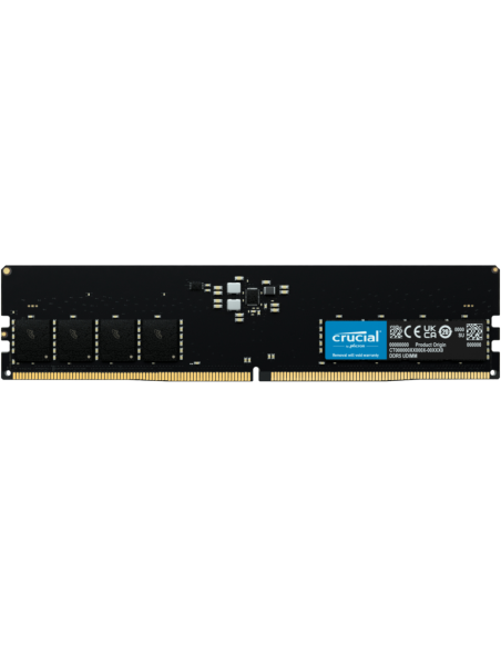 Crucial CT16G48C40U5 módulo de memoria 16 GB 1 x 16 GB DDR5 4800 MT/s