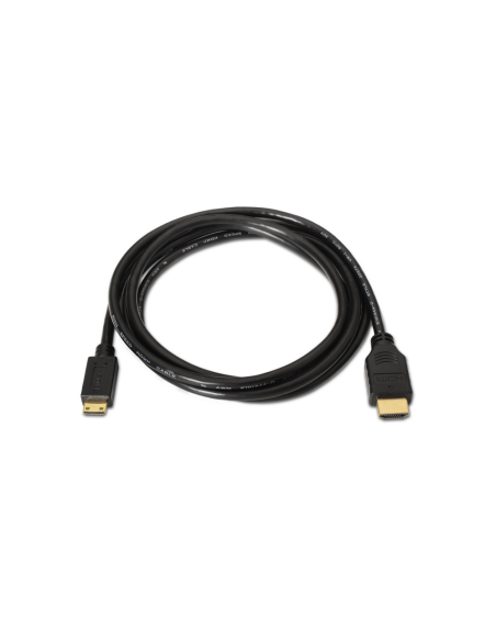 AISENS A119-0114 cable HDMI 1,8 m HDMI tipo A (Estándar) HDMI Type C (Mini) Negro