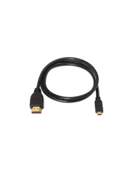 AISENS A119-0117 cable HDMI 1,8 m HDMI tipo A (Estándar) HDMI tipo D (Micro) Negro