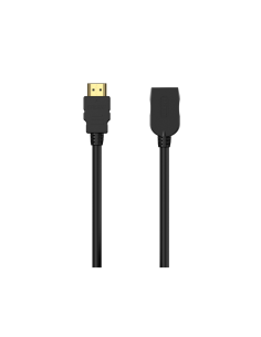 AISENS Cable HDMI V2.0 Prolongador Premium Alta Velocidad / Hec 4K@60Hz 18Gbps, A/M-A/H, Negro, 5.0M 2