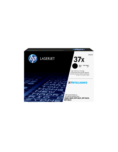 HP Cartucho de tóner original LaserJet 37X de alta capacidad negro