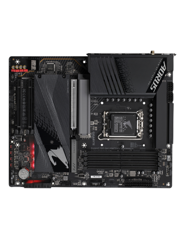 GIGABYTE Z790 AORUS ELITE AX Placa base - Soporta CPUs Intel Core de 14ª generación, 16*+2+1 fases de VRM digital, hasta 7600MHz