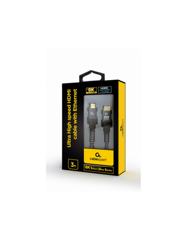 Gembird CCB-HDMI8K-3M cable HDMI HDMI tipo A (Estándar) Gris