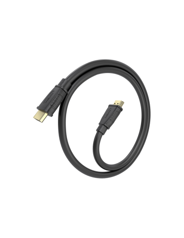 AISENS Cable HDMI V2.1 CCS Ultra Alta Velocidad / HEC 8K@60Hz 48Gbps, A/M-A/M, Negro, 0.5m
