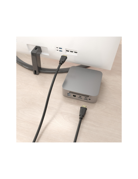 AISENS Cable HDMI V2.1 CCS Ultra Alta Velocidad / HEC 8K@60Hz 48Gbps, A/M-A/M, Negro, 2.0m