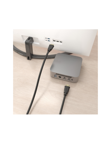 AISENS Cable HDMI V2.1 CCS Ultra Alta Velocidad / HEC 8K@60Hz 48Gbps, A/M-A/M, Negro, 10m