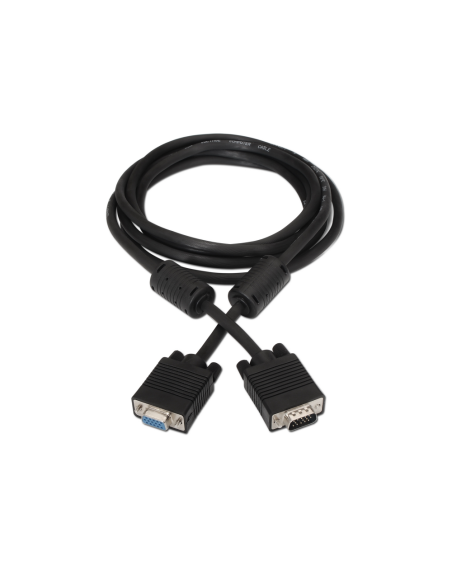 AISENS A113-0078 cable VGA 1,8 m VGA (D-Sub) Negro