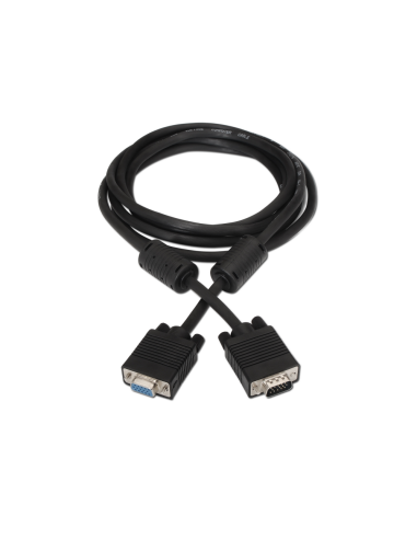 AISENS A113-0079 cable VGA 3 m VGA (D-Sub) Negro