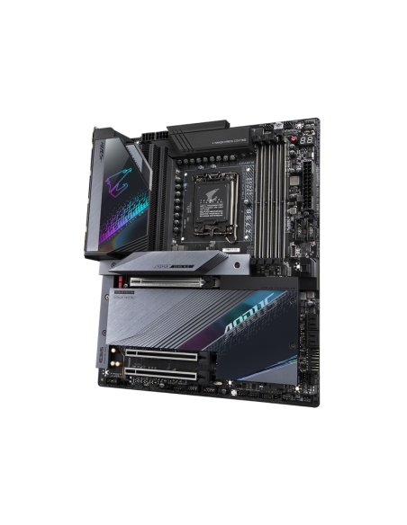 GIGABYTE Z790 AORUS MASTER Placa base - Soporta CPUs Intel Core de 13ª generación, VRM digital de 20+1+2 fases, hasta 8000MHz DD