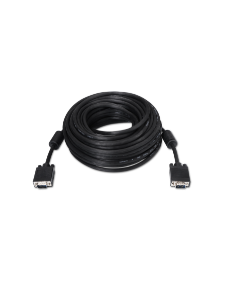 AISENS A113-0074 cable VGA 10 m VGA (D-Sub) Negro