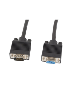 Lanberg CA-VGAC-10CC-0050-B+ cable VGA 5 m VGA (D-Sub) Negro