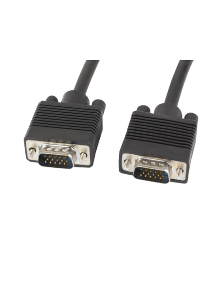 Lanberg CA-VGAC-10CC-0150-B cable VGA 15 m VGA (D-Sub) Negro