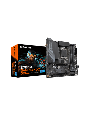 GIGABYTE B760M GAMING X AX DDR4 placa base Intel B760 Express LGA 1700 micro ATX