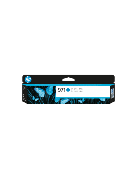 HP Cartucho de tinta original 971 cian