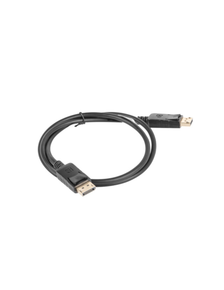 Lanberg CA-DPDP-10CC-0010-BK cable DisplayPort 1 m Negro