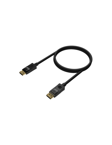 AISENS Cable DISPLAYPORT V1.2 4K@60Hz, DP/M-DP/M, Negro,1.5M