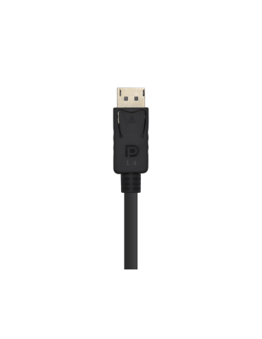 AISENS Cable Displayport V1.4 8K@60HZ, DP/M-DP/M, Negro, 0.8m