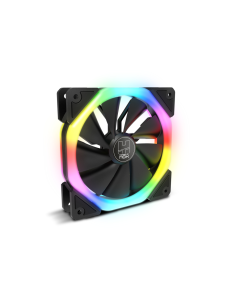 NOX Hummer S-Fan Carcasa del ordenador Ventilador 12 cm Negro