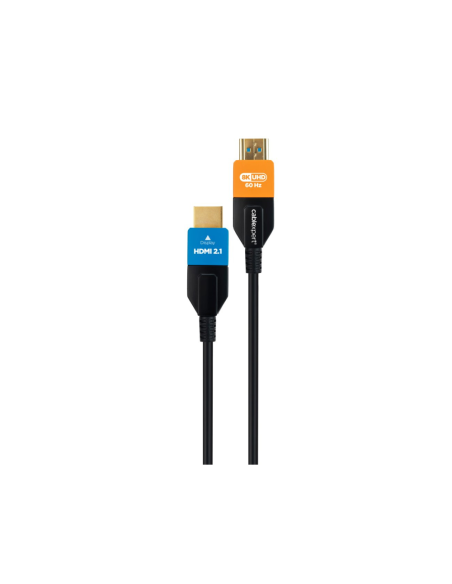 Gembird CC-HDMI8K-AOC-10M cable HDMI HDMI tipo A (Estándar) Negro, Azul, Naranja