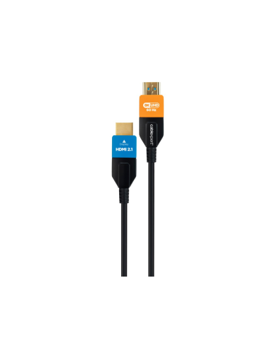 Gembird CC-HDMI8K-AOC-20M cable HDMI HDMI tipo A (Estándar) Negro, Azul, Naranja